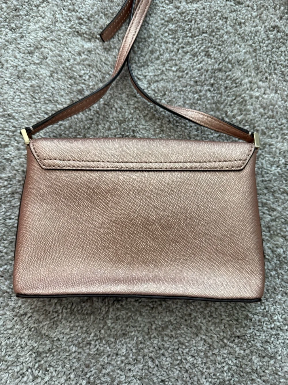Kate Spade Rose Gold Metallic Crossbody
